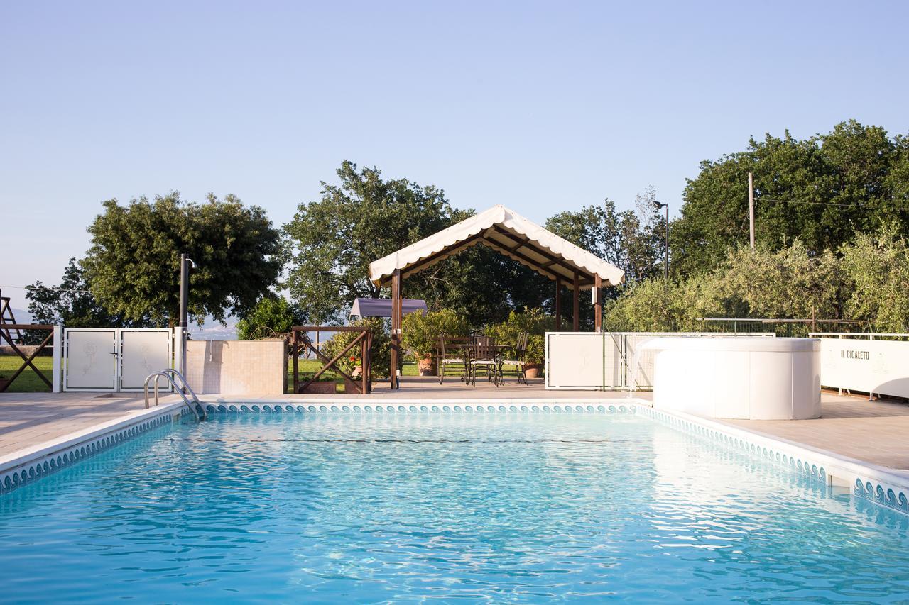 Agriturismo Il Cicaleto Cannara Exteriör bild